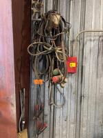 Assorted torch and booster cable