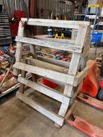 2- wood saw horses