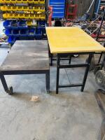 Shop cart and work bench