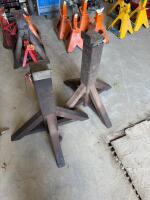 2- large Jack stands