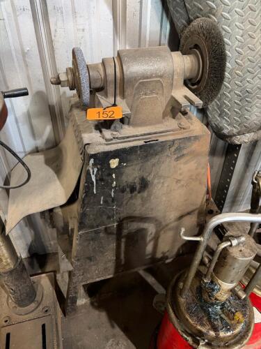 Homemade bench grinder