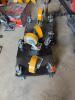 4- caster wheels and 4- shop dollies