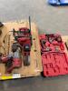 Milwaukee chain saw, 3/4&rdquo; impact wrench and 1/2&rdquo; impact wrench batteries and charger