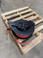 50ft retractable air hose reel