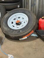 2- ST235/80R16 on 8 bolt rim