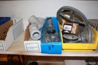 Pulleys, cutting tools to bevel gas lines, sewer control weights