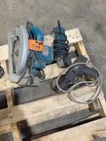 Assorted power tools