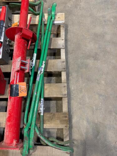 Tire changer and various tire spoons