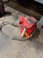 Hydraulic bottle jack air