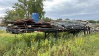 42 ft tri axle flat deck trailer