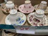 colclough cups & saucers