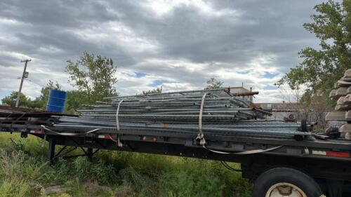 Large quantity of chain link fence