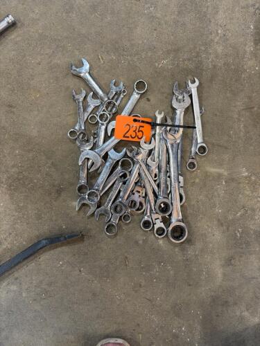 Assortment of wrenches