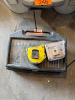Drill bits and tape measures