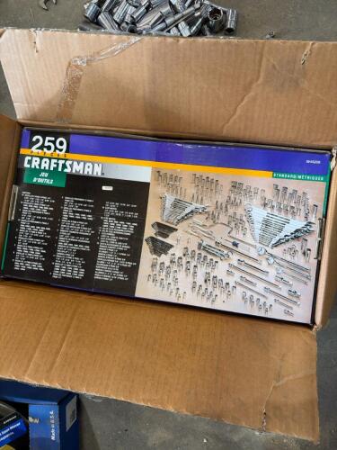 259 pieces craftsman tool set (new)