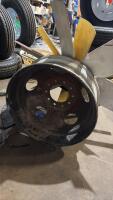 Rim and 2- fan wheels
