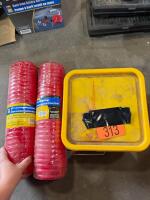 Deck screws and2- 3/8&rdquo; x25ft polyurethane recoil hose (new)
