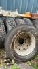 10- used tires on aluminum rims 11R 24.5 - 2