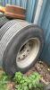 9- misc tires all have rims but one - 3