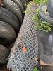 Roll of chain link fence