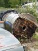 Large roll of stainless steel sheeting