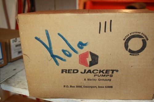 NEW Red jacket control box 1/2 hp 230 volt