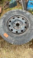 4- tires on rims 245/70R17 11OS