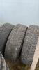 4- tires on rims 245/70R17 11OS - 2