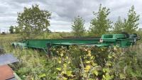 Tridem Trailer frame w/ 5th wheel plate at back