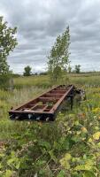 Tandem trailer frame