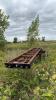 Tandem trailer frame