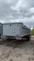 1976 Tandem end dump trailer