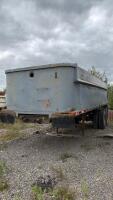 Arnes tandem end dump trailer