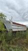 Load line end dump tandem trailer
