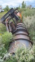12&rsquo; root spring scraper truck plow