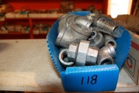 NEW Assorted galvanized fittings