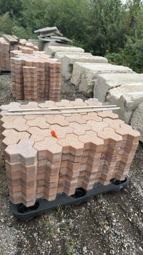 3-pallets of paving stones