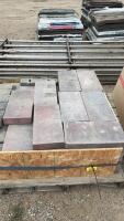 Assortment of patio stone