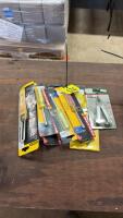 Nut drivers, chisels, vice grips