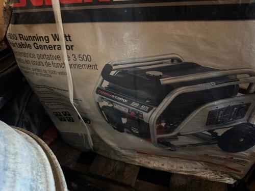 Power stroke 3500 gas powered generator new in box