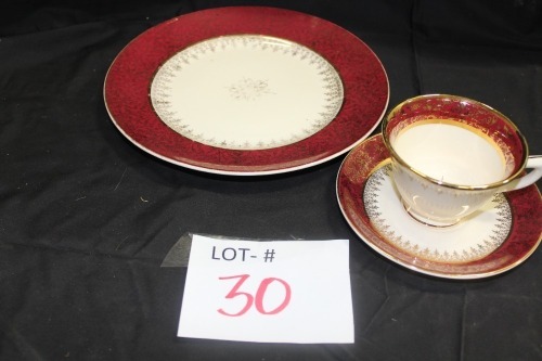 british empire ware cup & saucer & plate