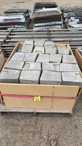Assortment of patio stone