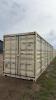 40&rsquo; high cube storage container