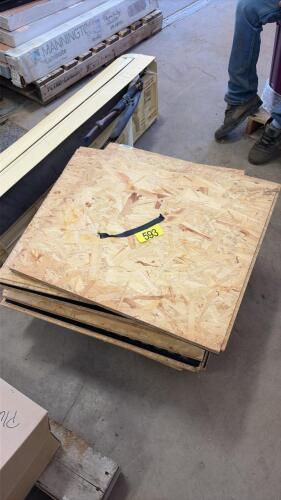Toungue and groove subfloor