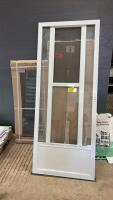 Screen door, assorted double pane sealed units