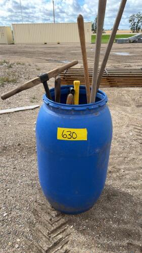 Assorted yard tools