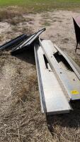 Aluminum fender covering and poly box cover