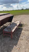 Shop cart and bench