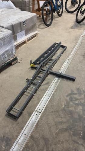 Receiver hitch bike holder
