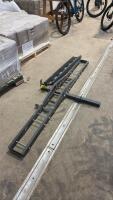 Receiver hitch bike holder